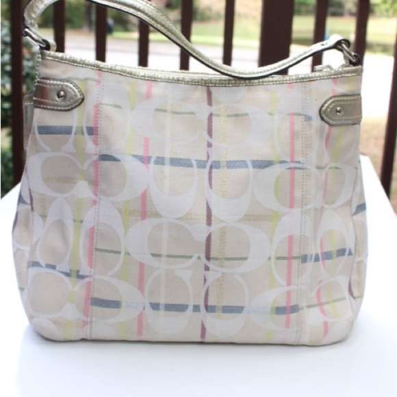 Coach signature logo shoulder bag - Picture 16 of 16